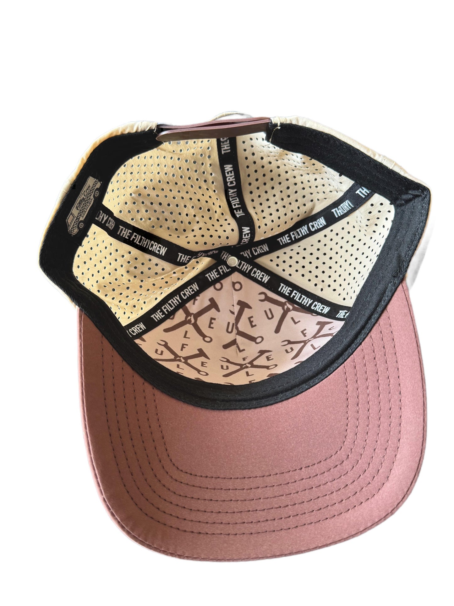 Filthy Crew Patch Hat Rust & Tan