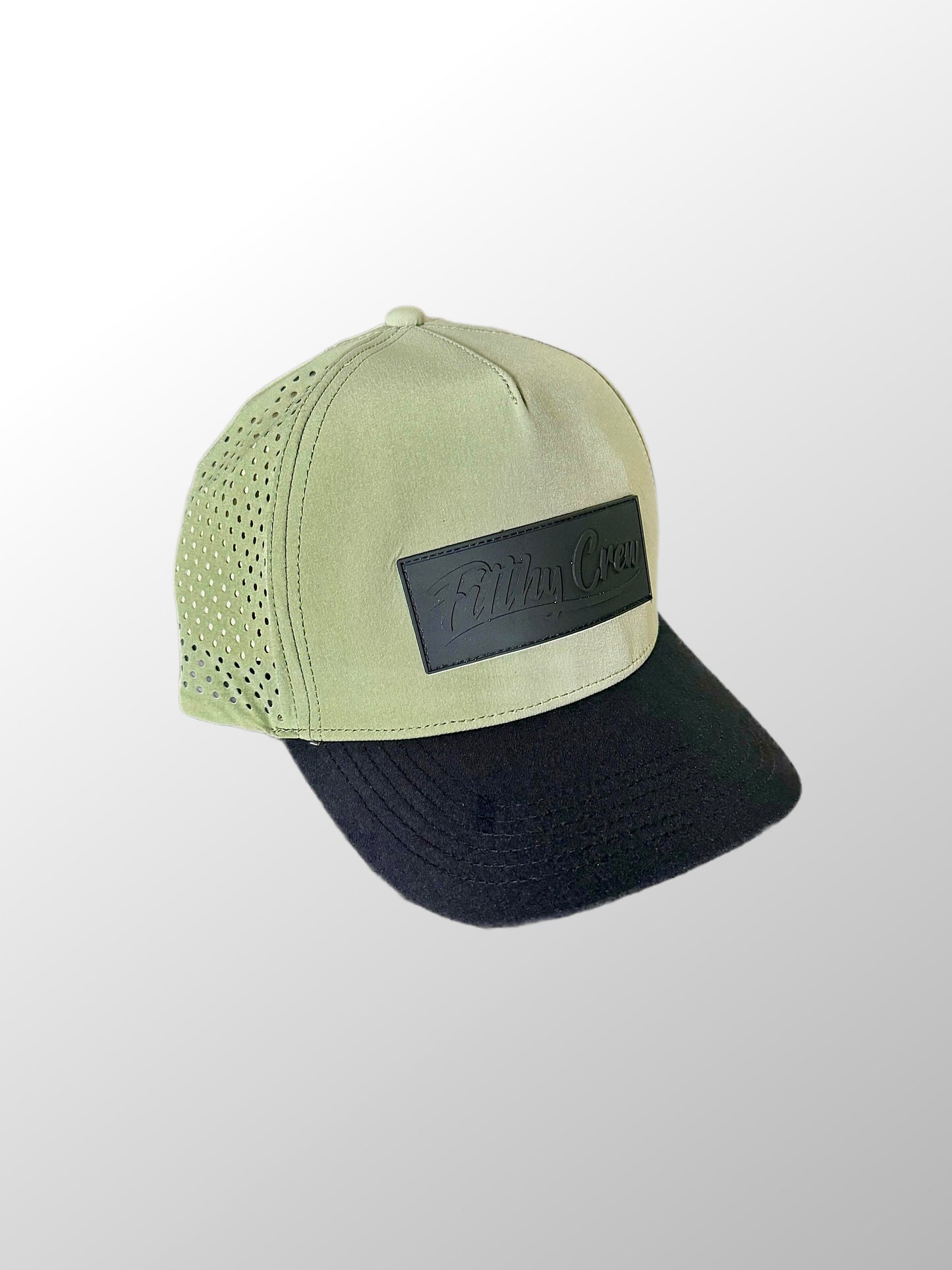 Filthy Crew Patch Hat Olive Green